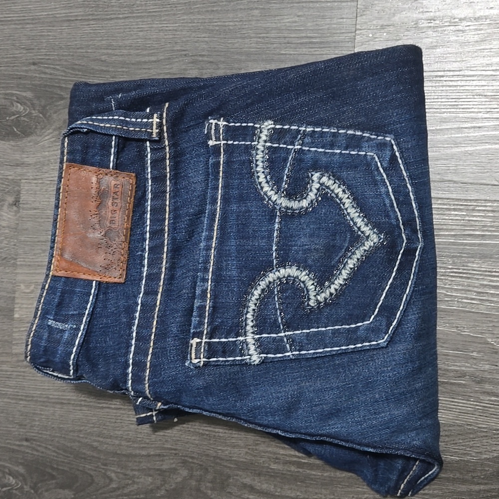 Big Star Blue Hazel Curvy Fit Jeans Size 29L